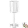 Bordslampor AT14 Crystal Lamp LED Touch 16 Färger Byt 3D Diamond Acrylic Small With Remote Control