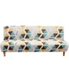 Housses de chaise en spandex pour canapé-lit sans accoudoir, housses de canapé élastiques pliantes pour salon, décoration de maison moderne 221202
