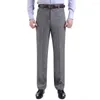 Men's Suits Thoshine Brand Men Thin Suit Pants Formal Business Trousers Straight Style Male Smart Casual Long Lightweight Plus Size