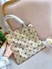 Luxury Bag Lightweight Tote Women Geometry Folding Handbags Casual Shoulder Messenger Crossbody Female Walls 221102