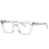 Fashion Women Sunglasses Frames Oblong Cat Eye Style TR90 Frame With Rod Legs