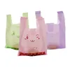 Gift Wrap 100pcs/lot Supermarket Shopping Plastic bags Materiat Vest Cosmetic Bags Food packaging bag 221202