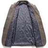 Men's Suits Blazers Fashion Casual Boutique Plaid Wool Suit Coat / Slim Fit Business Dress Jacket 221201