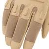 Five Fingers Luves Militar Tactical Exército Airsoft Men Torce Especial Torros ao ar livre Hunt de paintball Hunt Meio cheia 221202