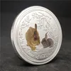 Artes e artesanato Australian Rabbit Year Coin Coin Chinese Zodiac Comemoration