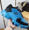 T￪nis de t￪nis de designer de sapatos casuais luxuoso Cneaker C Brand Man Woman Designer Trainer Genuine Leather Ace Slipper Slide Slide BY99 0238