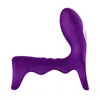 Vibrator f￼r M￤nner vibrieren Schwanzring mit 10 Modi Double Lock Essence Herren Penis Cockrings Vibratoren G-Punkt-Klitorus Stimulator Sex Novelties Erwachsene Sexspielzeugspiele