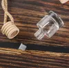 8 ml auto parfum fles hanger parfum ornament luchtverfrisser voor etherische oli￫n diffuser geur lege glas decoratieve hangende ornamenten SN404