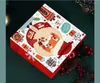 God julklappsäckar Xmas Tree Plastic Packing Bag Snowflake Christmas-Candy Box New Year Kids Favours-Bag SN5042