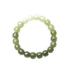 Bracelet en Jade Hetian dégradé naturel pour femmes et hommes, accessoires de bijoux, fournitures cadeaux pour vraies filles, 2022