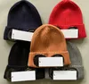 Cp chapéu duas lentes óculos óculos gorros homens chapéus de malha crânio bonés ao ar livre mulheres uniesex gorro de inverno preto cinza gorros empresa 2023 inverno 7458