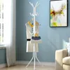 Clothing Storage Simple Coat Rack Stainless Steel Single Rod Tree Shaped Display Stand Balcony Drying Floor Clothes Hanger