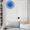 ساعات الحائط 12 بوصة Nordic Clock 3D INS شنقا صامت صامت إبداعي الأزياء غرفة المعيشة ديكور غرفة المعيشة