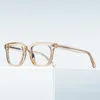 Sunglasses Luxury Square Tortoiseshell Optical Glasses Frame For Men Transparent Anti Blue Light Retro Eyewear Round Women Phone Eyeglasses