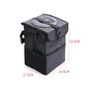 Car Organizer 1Pcs Garbage Bag Waterproof Trash Can With Lid Auto Door Seat Back Hanging Leak-Proof Storage