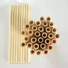 Natural 100% Bamboo Drinking Straws Eco-Friendly Sustainable Bamboo Straw Reusable Drinks Straw for Party Kitchen 20cm C1202