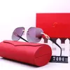 Projektanci okulary przeciwsłoneczne moda spolaryzowane okulary przeciwsłoneczne popularne mężczyźni kobiety luksusowy metal retro design odporny na słoneczne szkło słoneczne