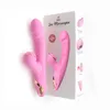 G vibratrice de lapin spot avec chauffage extensible sucer la rose sexe toys clitoris g-point étanche avec 7 vibrations puissantes double stimulateur pour les femmes ou couple