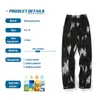 Men's Pants Rainbowtouches Unisex Tie Dye Printing High Street Hip Hop Loose Casual Couple Cargo Straight Aesthetic Pant Women And Men 221202