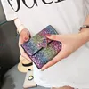 Paillette Women Designer Wallets Lady Fashion Casual Zero Card Purses Female Clutchs No410