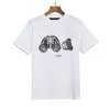 Angels Men's T Shirts Letter Logo Loose Casual Unisex Round Neck Short Sleeve Men Women Lovers Style Fashion Trend Casual Shirt Palm Teddy Bear Printing t-shirt 02