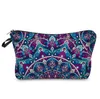 F￶rvaringsp￥sar mandala kosmetisk v￤ska B￶hmen 3D Tryck Kvinnor Resor Makeup Case Zipper Organizer Bag SN400