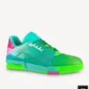 2023 Designer Sneaker Treinador Virgil Sapatos Casual Sapatos Calfskin couro Abloh Branco Verde Verde Azul Letra Plataforma Plataforma Baixa Tênis 38-45 Kmjkk RH700000029