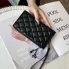 Luxe design tas winkel groothandel en detailhandel 2023 nieuwe toplaag schapen lange portemonnee kleine geur handtas kaart karton lederen dames