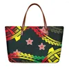 Seesäcke Cumagical 2022 Ankünfte Großhandel Stoffhandtaschen im Tribal-Stil Polynesian Hawaiian Plumeria Pattern Tote Shoulder Bag