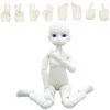 Dolls 30 cm Doll 1/6 BJD Mechanische Joint Body Naked Practice Make -up Kinderen Meisjes speelgoedcadeau Koop Get gratis gebaar 221201