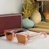 Acetate Rectangular Womens Thick Sheet Sunglasses Female Designer Three points rivet sign Sunglasses Square Plate Frame Legs Simple Fashion Style Glasses with box