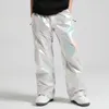 Giacche da sci Pantaloni da neve Donna Snowboard Uomo Impermeabile antivento Abbigliamento invernale da esterno Calda tuta da sci femminile Tuta