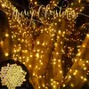 Garden Decorations Solar String Light Fairy Waterproof Outdoor Lamp 571222M 6V Garland For Christmas Xmas Holiday Party Home Decoration 221202