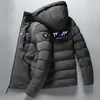 Men's Down Parkas Autumn and Winter Fashion TRAPSTAR Casual Warm Hooded Jacket Waterproof Wind proof Breathable 221201