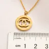 Luxury Design Necklace 18K Gold Plated Brand Stainless Steel Necklaces Choker Chain Letter Pendant Fashion Womens Wedding Jewelry Accessories Love Gifts AA1980