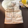 Men's Vests S5XL Plus Size Mens Vest Lightweight Puffer Waistcoat Plain Color Winter Warm Quilted Sleeveless Jacket Coats XXXXXL 221202