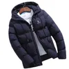 Chaquetas para hombres Beanpole Black Down Abrigo de invierno Moda Panadería suelta Grueso Cálido Acolchado 221201