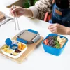 Boîtes à lunch Basedidea Portable Container Salad Bowl Bento Bowls For Food 221202