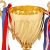 Декоративные предметы фигурки Trofeo S Trophy Contest Business Metal Cover Trophies Награда футбольные трофеи Medal Cup 221202