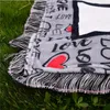 Pain￩is de sublima￧￣o do armaz￩m nos EUA cobertores de transfer￪ncia t￩rmica de poli￩ster com letra e cora￧￣o Personalize o presente de sof￡ quente capa