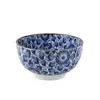 Bowls 6 Inch Blue And White Porcelain Tableware Japanese Ceramic Ramen Soup Bowl Household Rice Mixing Container Dinnerware