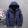 メンズベストホワイトブランドダックジャケット冬のパーカーウインドブレーカー防水フード付き厚い温かいジャケットオーバーコートドゥドゥーンホム221201