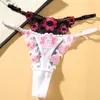 Damenhöschen, Damen-Stickerei, Dessous, Netz-Tangas, sexy weibliche Unterwäsche, transparent, GSting, verstellbare Dessous, Bikini-Höschen, XSXXL 2264 221202