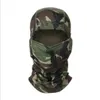 Masowe maski twarzy szyi gaiter maska ​​taktyczna Airsoft Pełna balaklava rower rowerowy