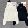 Designer Kvinnor Pullover Crew Neck Fashion Långärmad tröja Prinningsbrev Bekvämt tyg mjukt friskt och slitstoppande stickor