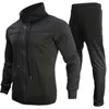 Tracksuits voor heren Men Outfit Set Winterjack Jogging zweetbroek Trackpak Sets Pak Jogger Sportwear Basketbal Mannelijke kleding