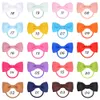 Multi colori Euro Fashion Girl Accessori per capelli per bambini Principessa Candy Color Bow Knot Fascia per capelli per bambini 2,2 pollici Tutti abbinati