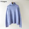 Damestruien Yygegew Winter Casual chic kasjmier oversized dikke pullovers vrouwen losse pullover vrouwelijke lange mouw 221201