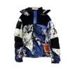 Retro vinterkvinnor designer puffer jackor värmer ner jacka parka svart ansikte outwear vindbrytare mode för manliga par tjocka korta rockar aaa storlek xs-xxl