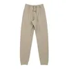 3M Reflective Pants Trousers Casual Coffee Brown Drawstring Sweatpants Men Women Joggers